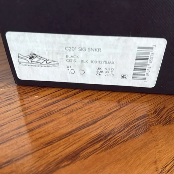 Coach Men's C201 Signature sneakers - Never worn - Picture 2 of 3